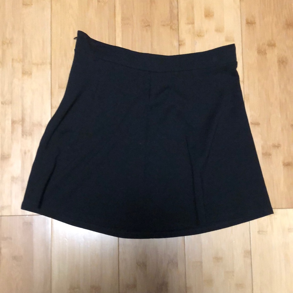 UO Silence + Noise black mini skirt